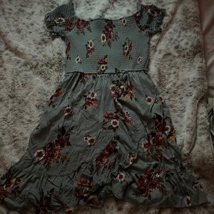 Floral print dress